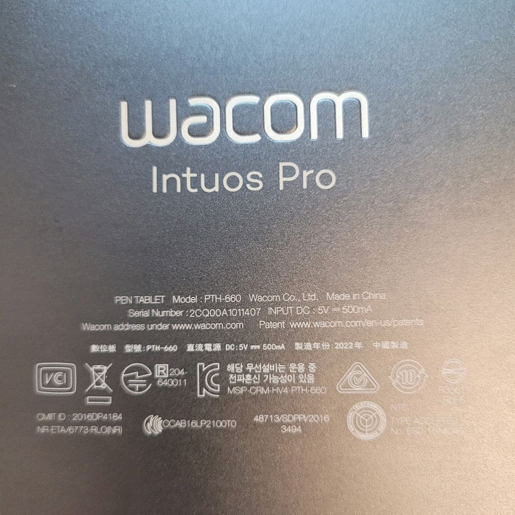 와콤 인튜어스 프로 PTH-660 풀박스--3