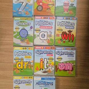 프리스쿨프랩 dvd(+math facts 3장)