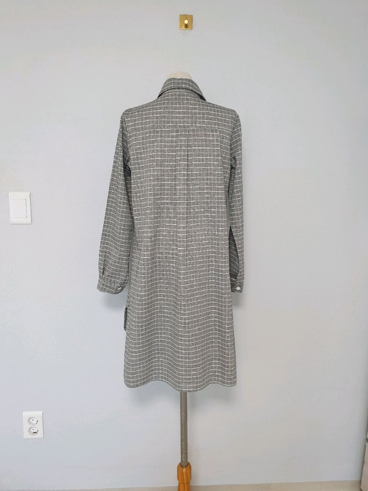 (새상품)언발 롱셔츠 겸 원피스 44~66--1