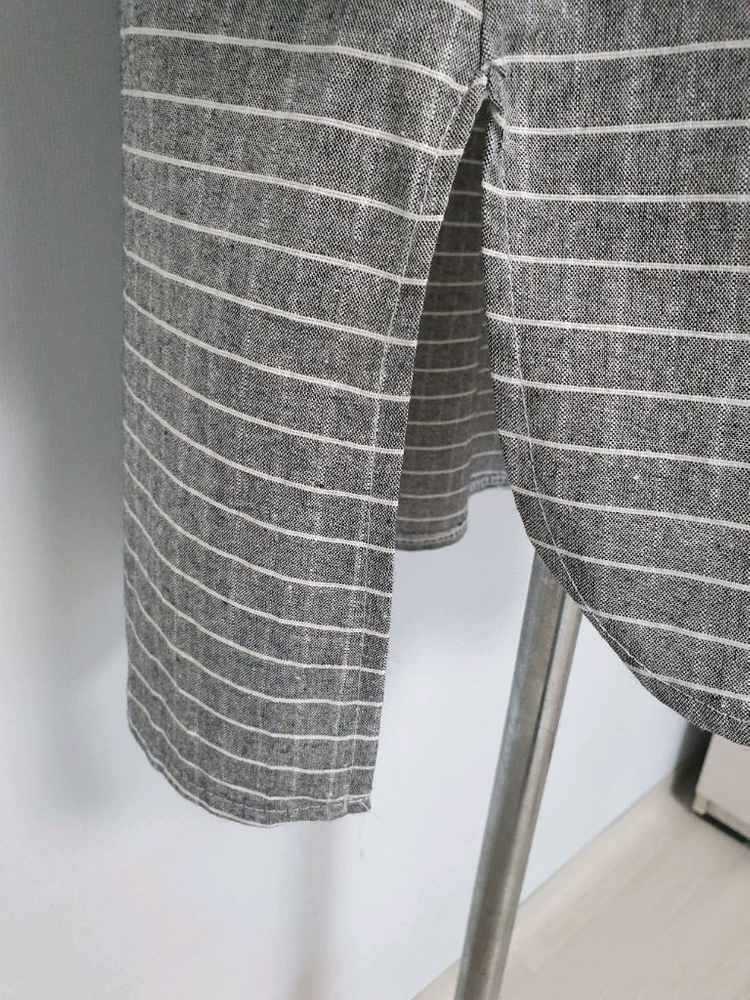 (새상품)언발 롱셔츠 겸 원피스 44~66--2