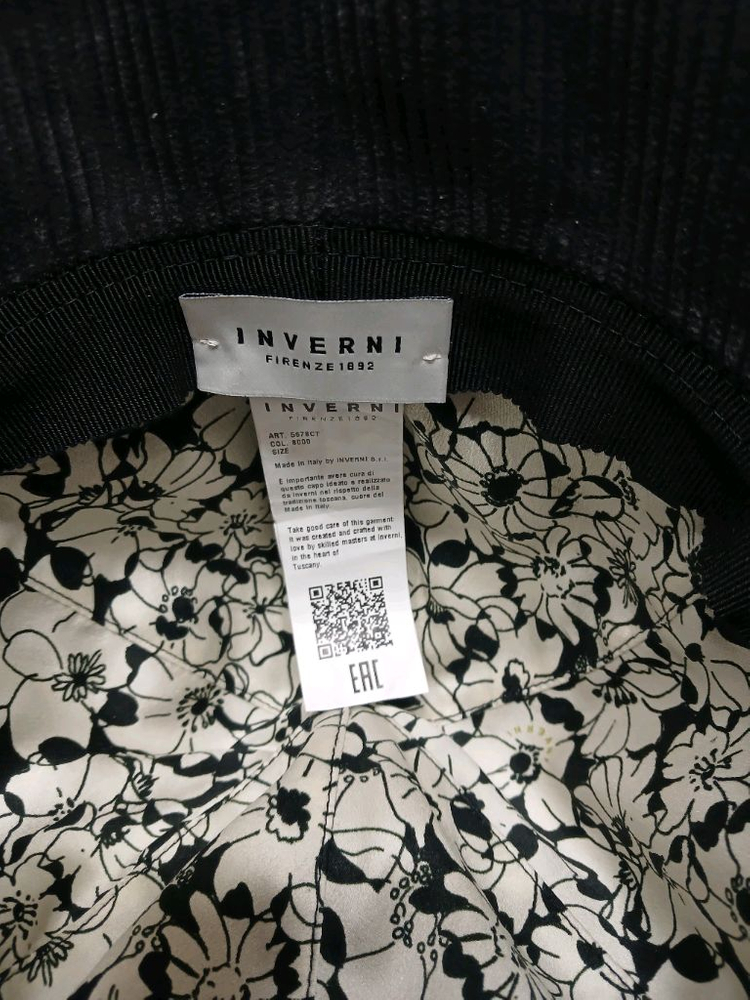 INVERNI 코듀로이 버킷햇--6