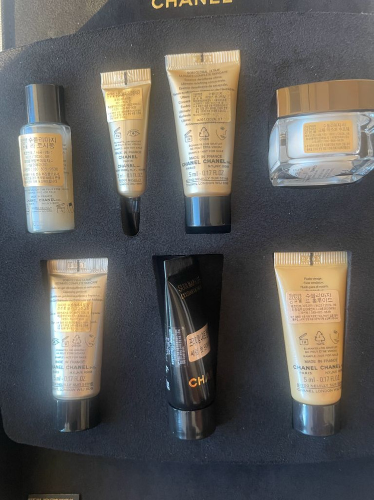 샤넬 수블리마지 파우치 + 견본품 세트--3