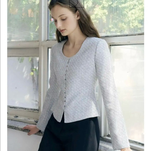 (새상품) SIE 시에 로지 트위드 자켓 S