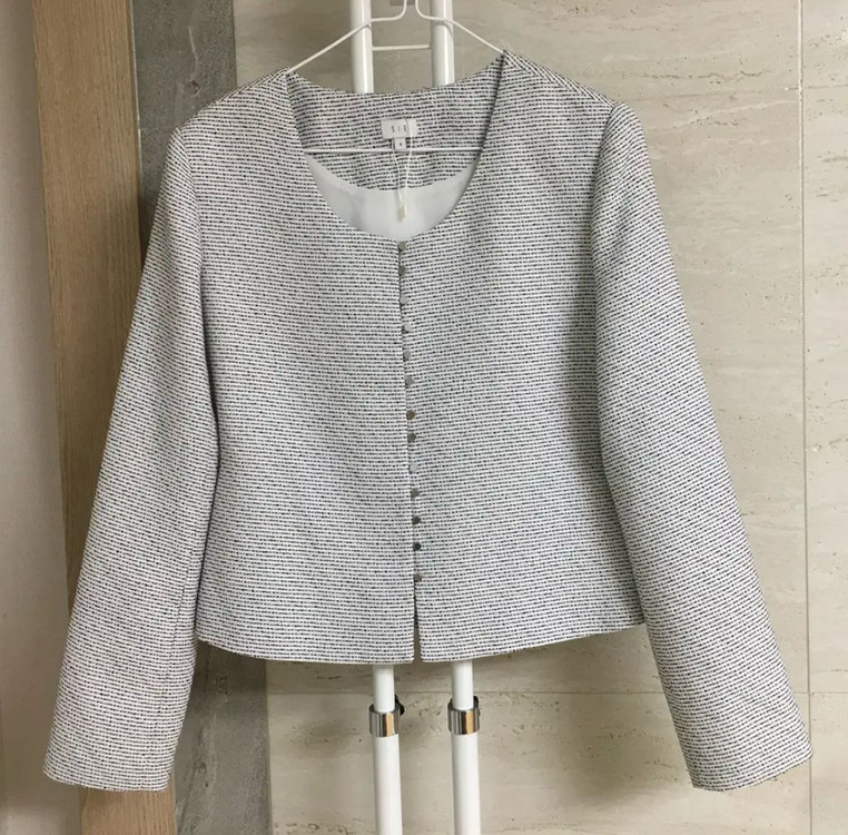 (새상품) SIE 시에 로지 트위드 자켓 S--1