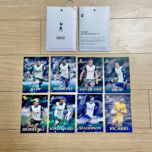 [8종일괄]손흥민 포토카드 토트넘X시디즈 홀로그램 포토카드 포카 SON 이미지