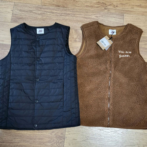 택포)스타일노리터 아동 패딩조끼 140, 양털조끼 140 일괄판매