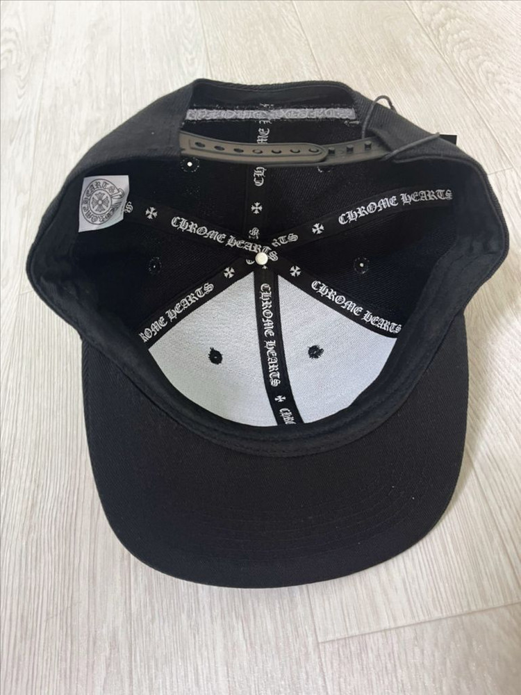 크롬하츠 CL 캡 모자 블랙 공용 프리사이즈 새상품--3
