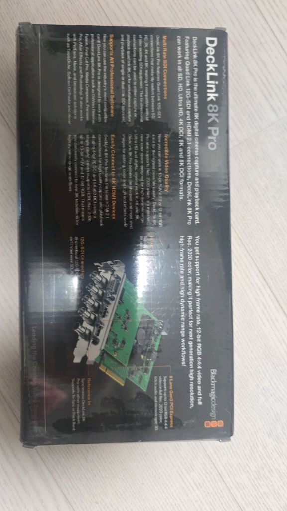 (미개봉)덱링크8K pro G2(decklink8k pro g2)--2