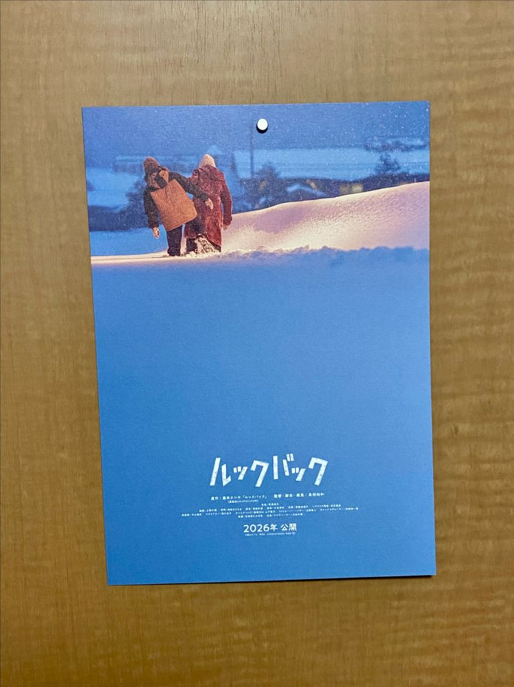 체인소맨 후지모토 타츠키 룩백 팜플렛 포스터(1장 남음)--1