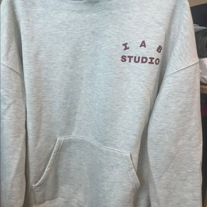 아이앱후드 티셔츠 버건디 라지