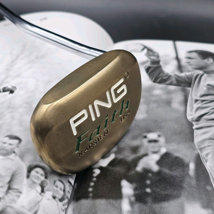 핑 황동퍼터 Faith 말렛 karsten 올드 희귀 소장용 퍼터 이미지