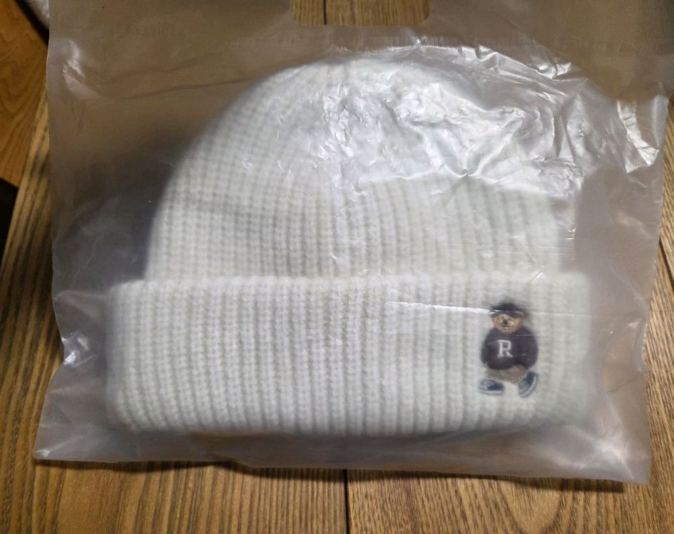 스파오 우디 자수 비니 (새상품)--5