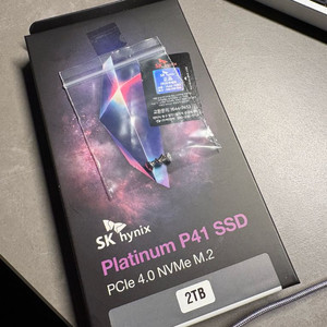 SK하이닉스 Platinum P41 SSD 2TB 미개봉 이미지