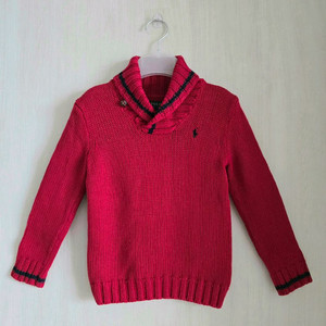 폴로 랄프로렌키즈 숄카라 니트 스웨트 5사이즈