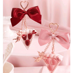 (미개봉 정품)플라워노즈 스트로베리 고체향수 키링 2종