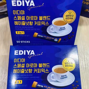 선착순)이디야 헤이즐넛향 커피믹스 300개당 무료배송32900원