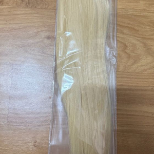 특수컬러 탈색모 천연모 붙임머리 피스 16인치 87개 새상품