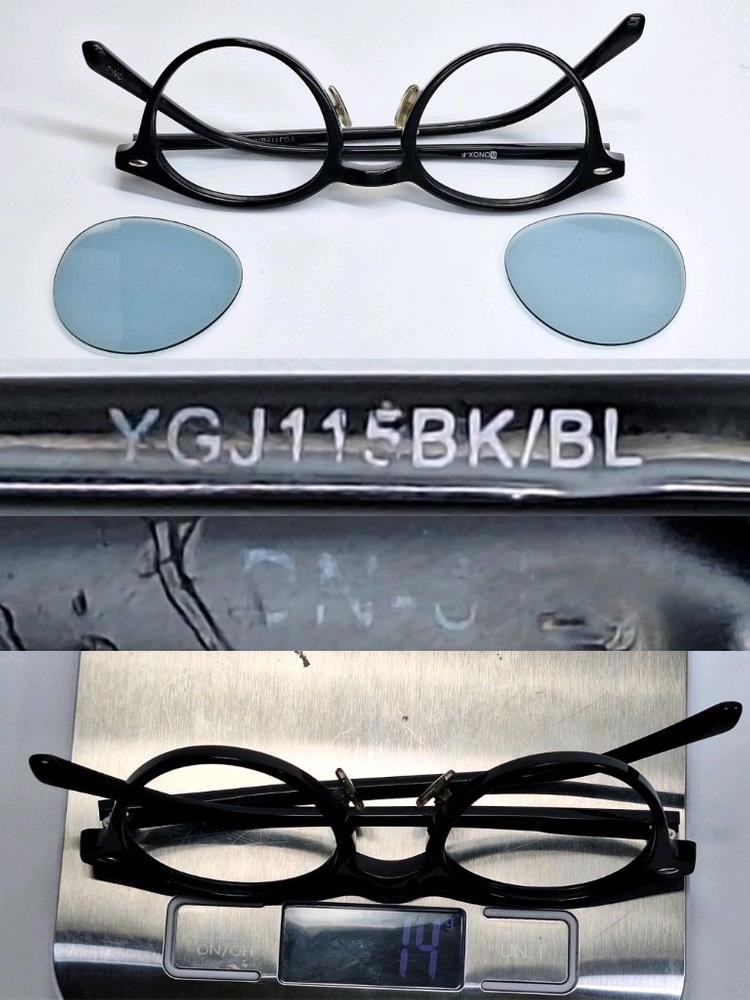 Dulton 덜튼 BONOX-F YGJ115BK/BL 블랙 안경테 일본수입 패션 아이웨어 y2k 빈티지 레트로 이미지