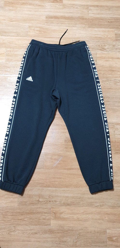 남.33-35) 아디다스 남성 기모 바지, 기모 트레이닝 팬츠/ 남성 트레이닝 운동복--3