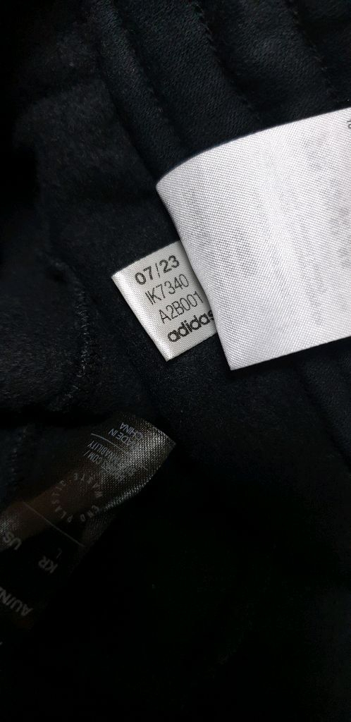 남.33-35) 아디다스 남성 기모 바지, 기모 트레이닝 팬츠/ 남성 트레이닝 운동복--4