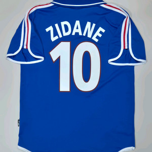 00 02 프랑스 지단 반팔 유니폼 레플리카 M 이미지
