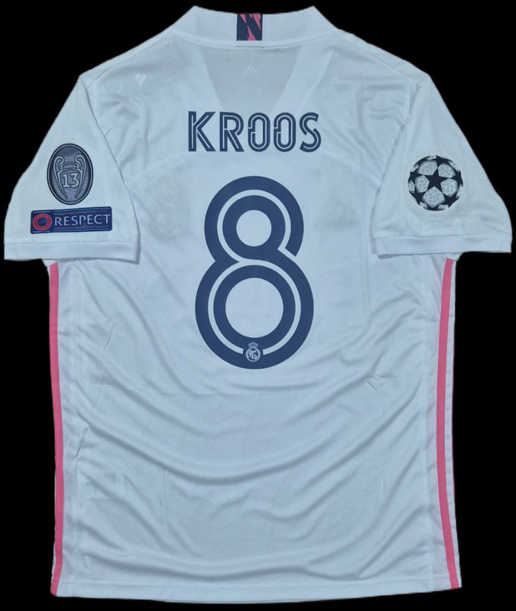 20-21 레알 홈 토니 크로스 유니폼 L 레플리카--0