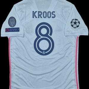 20-21 레알 홈 토니 크로스 유니폼 L 레플리카