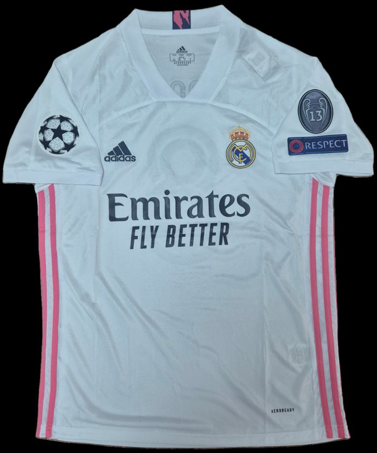 20-21 레알 홈 토니 크로스 유니폼 L 레플리카--1