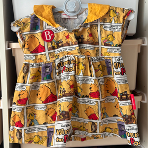 베베드피노 곰돌이푸 원피스 85