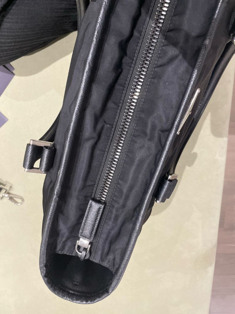 프라다 브리프 케이스 서류가방 토트백--2