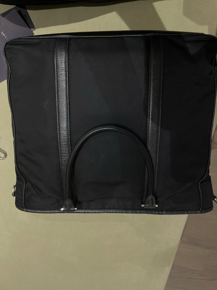 프라다 브리프 케이스 서류가방 토트백--4