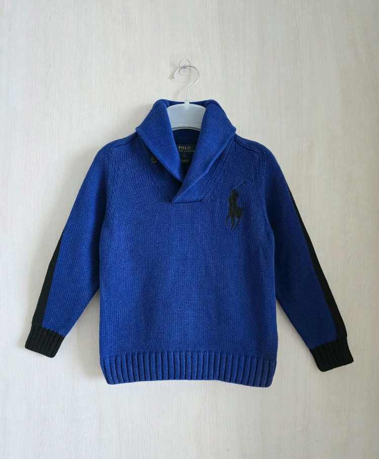 폴로 랄프로렌키즈 숄 카라 니트 스웨트 5사이즈--0