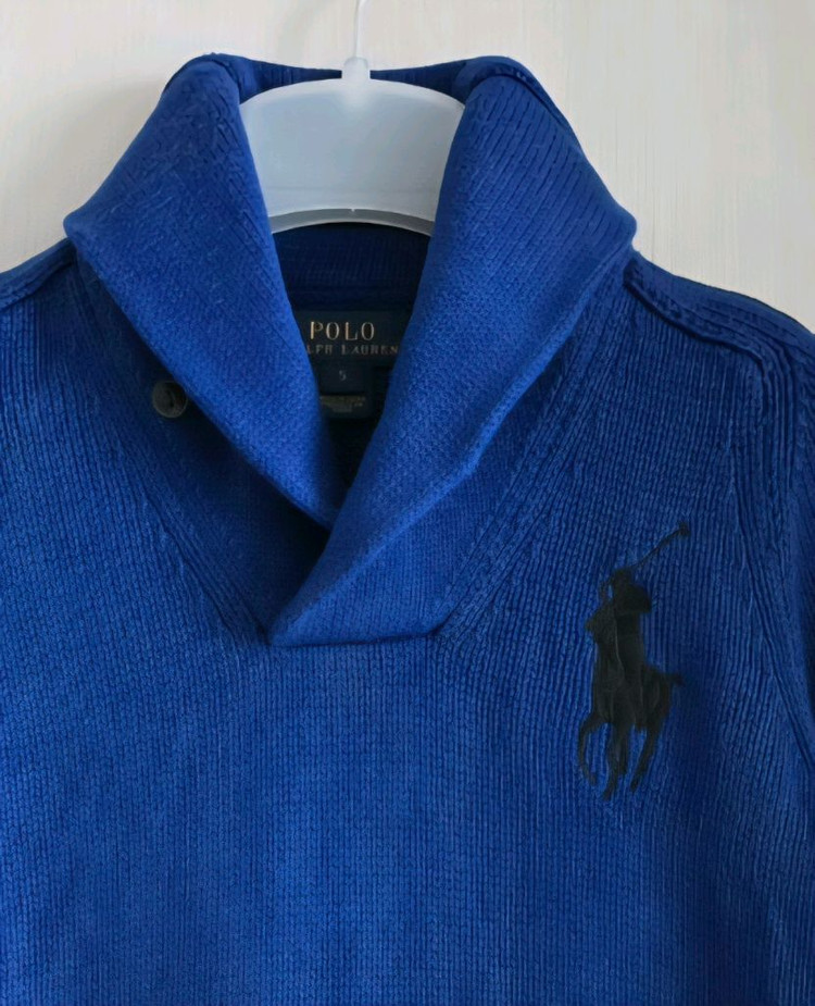 폴로 랄프로렌키즈 숄 카라 니트 스웨트 5사이즈--2