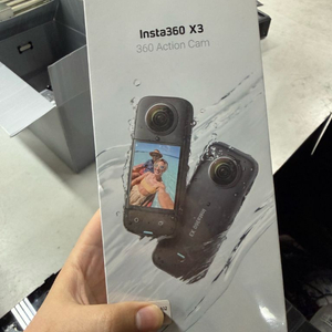 인스타 360 x3 미개봉 새제품 국내정식 AS풀 이미지