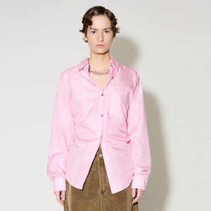아워레가시(OUR LEGACY) 에이프런 핑크 코튼실크 셔츠 프리사이즈