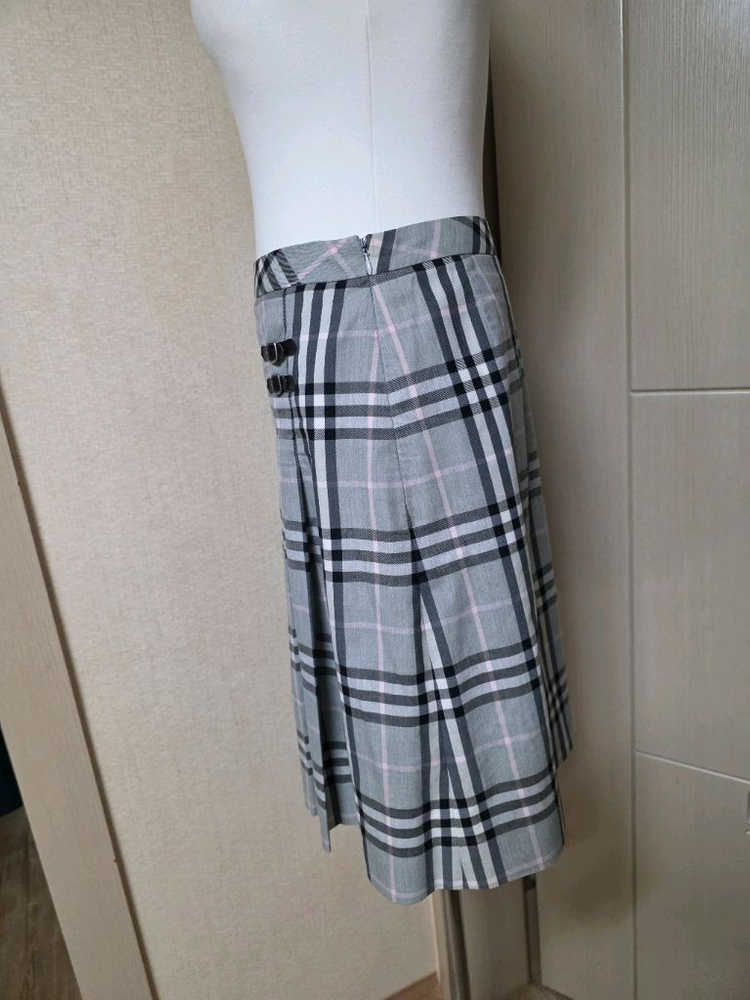 버버리 정품 스커트--1