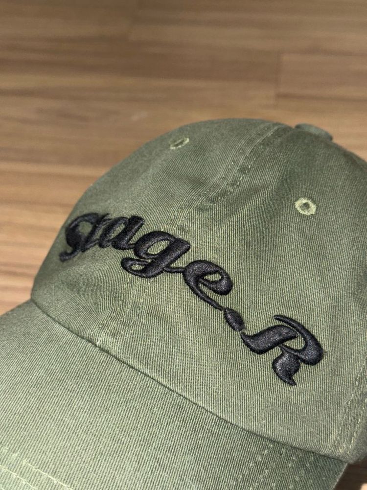 스테이지알 Stage.R 볼륨 로고 워싱 볼캡 카키 OS--1