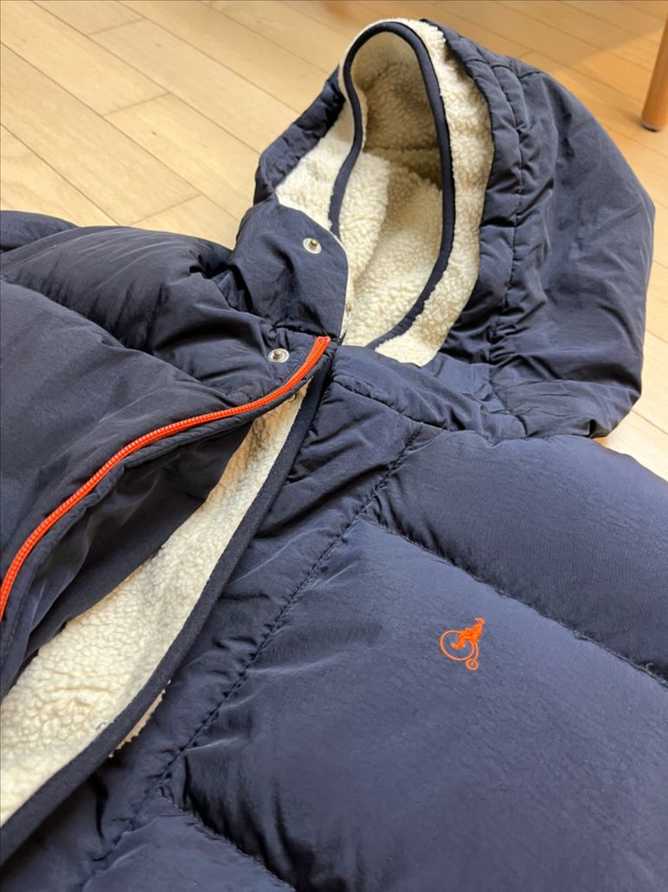 빈폴키즈 보아 후드 다운 패딩 165--4