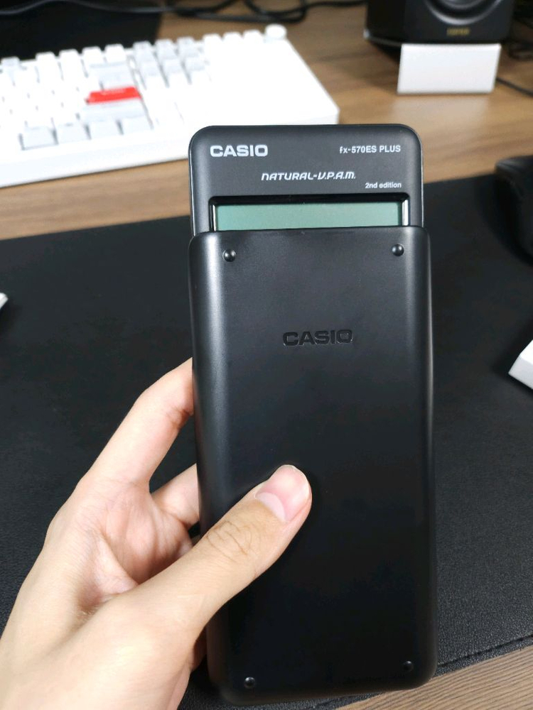 (거의 새상품) 공대 계산기 fx-570ES PLUS 2nd edition버전--3