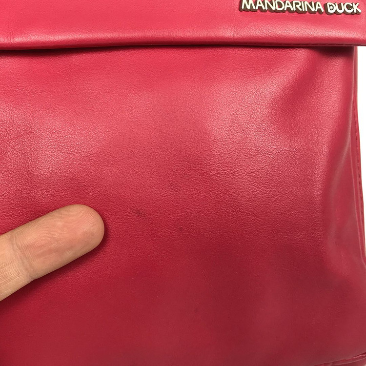 만다리나덕 여성 가죽 백팩 가방 이미지