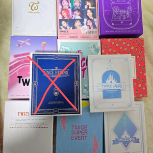 twice dvd, 블루레이 트와이스 콘서트 등 모음(twice tv 시리즈) 이미지