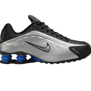 W) 나이키 샥스 R4 메탈릭 실버 앤 블랙 팔아용