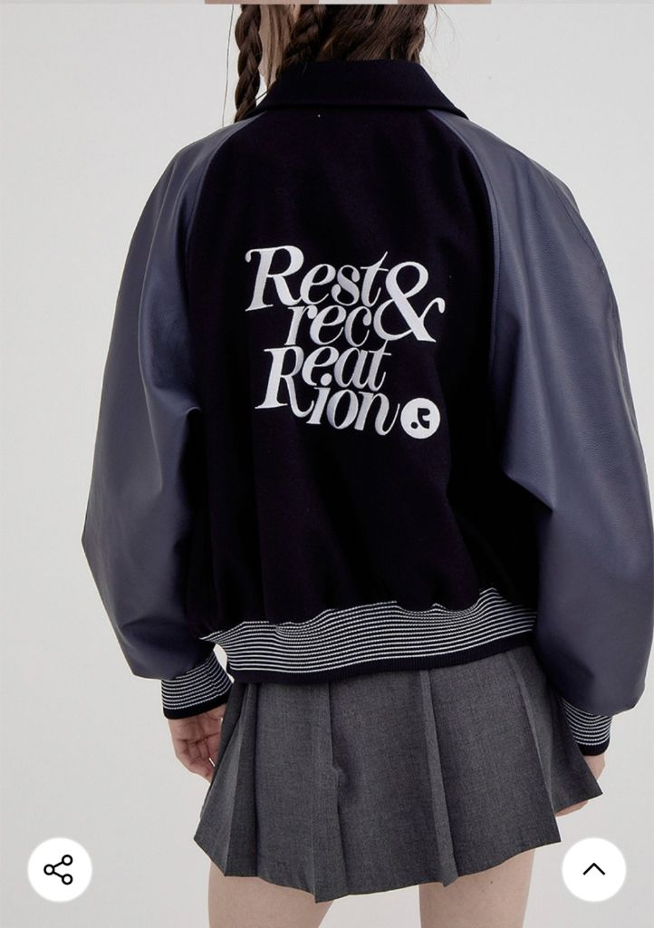 레스트앤레크레이션 바시티 자켓 이미지