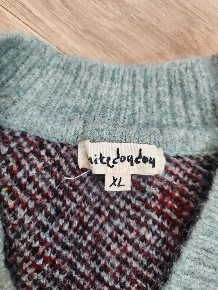 리미떼두두 별 패턴 니트 가디건 xl 이미지