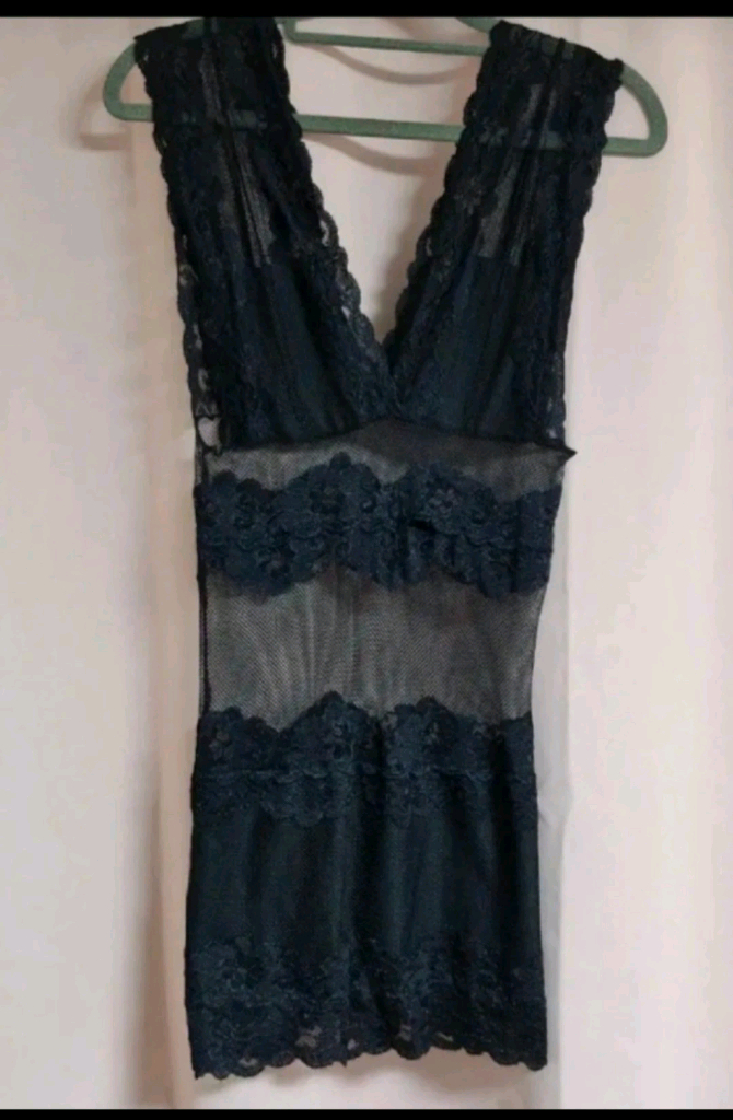 레이스 원피스 란제리--2