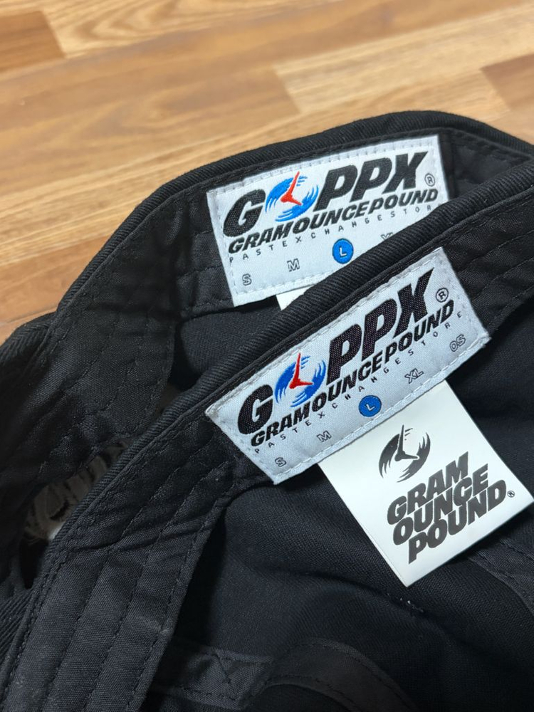 그램아운스파운드 로고 캡 모자 2개 세트--1