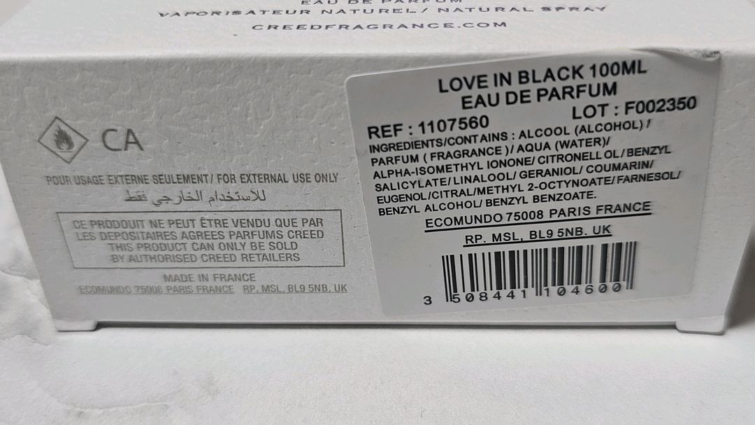 초특가 선물용 굿 고현정 향수 러브 인 블랙 오드퍼퓸 여성향수100ml 미개봉 새상품--2
