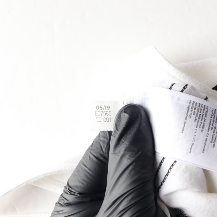 아디다스 오리지널 화이트 슬리브리스 크롭탑 브라탑 F40--6