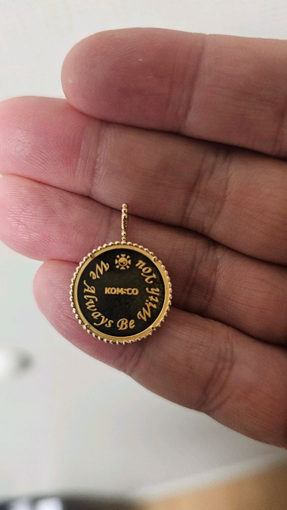 조폐공사 골드 천사의 재능 십이지 펜던트형 말 골드 이미지