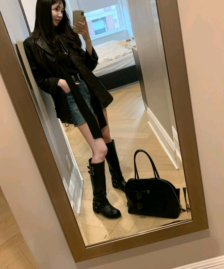 라플라 헤론 데님 쇼츠(XS)--1